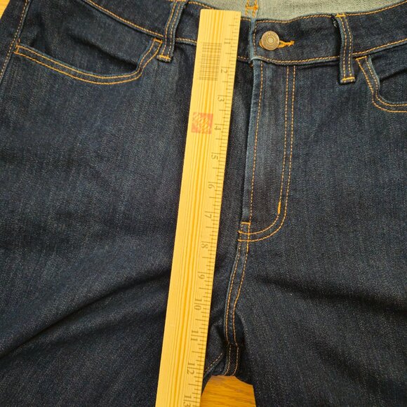 Old Navy Wow Loose fit high rise dark wash Jeans womens size 14 ( 34x26 ) - Picture 9 of 11